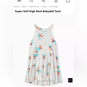 Torrid Super Soft High Neck Tank size 3